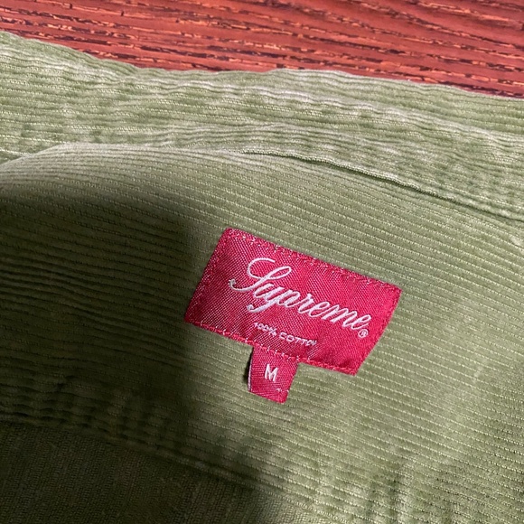 Supreme Washed Corduroy Shirt - Picture 6 of 9